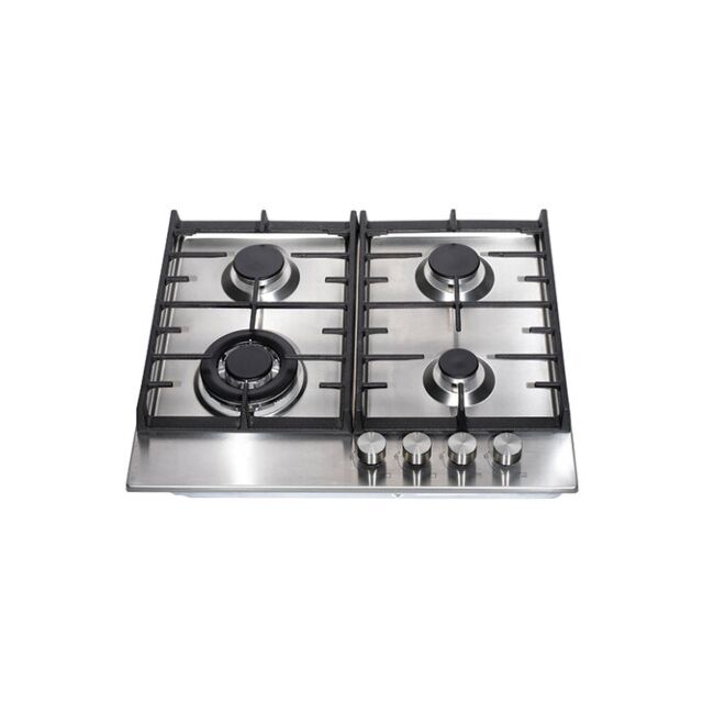 Teknix SCGH61X Gas Hob 60Cm Stainless Steel