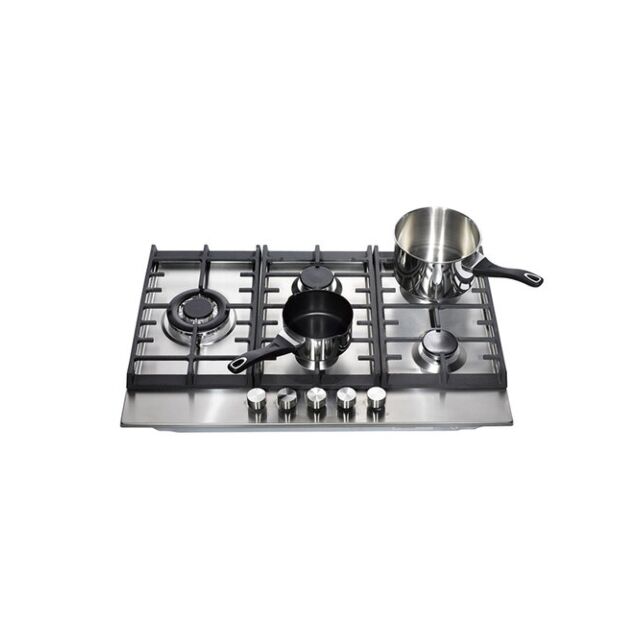Teknix SCGH751X 75Cm 5 Burner Gas Hob In Stainless Steel