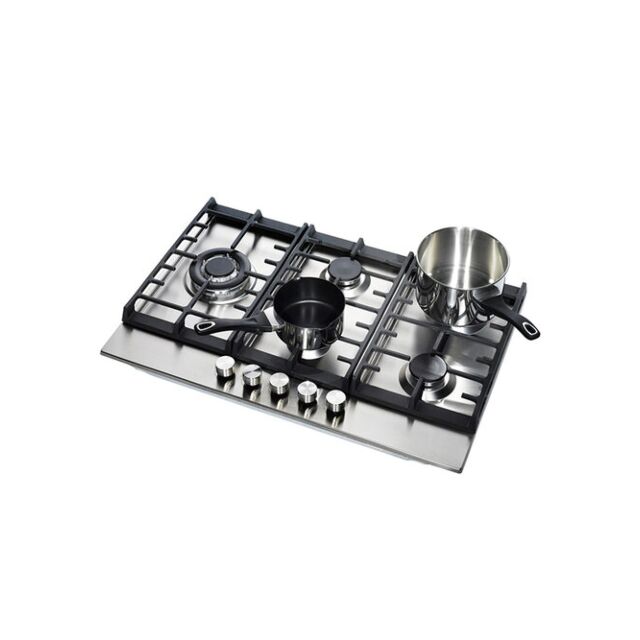 Teknix SCGH751X 75Cm 5 Burner Gas Hob In Stainless Steel
