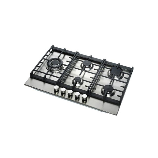 Teknix SCGH751X 75Cm 5 Burner Gas Hob In Stainless Steel