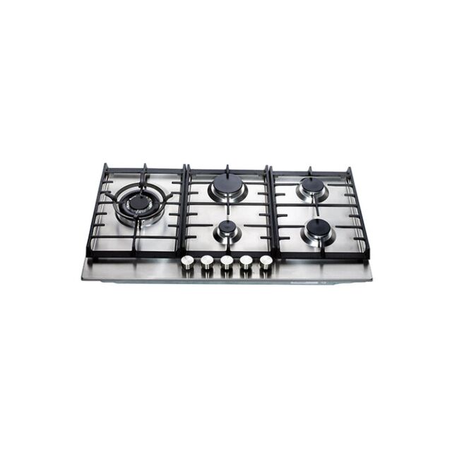 Teknix SCGH91X 90Cm Gas Hob In Stainless Steel