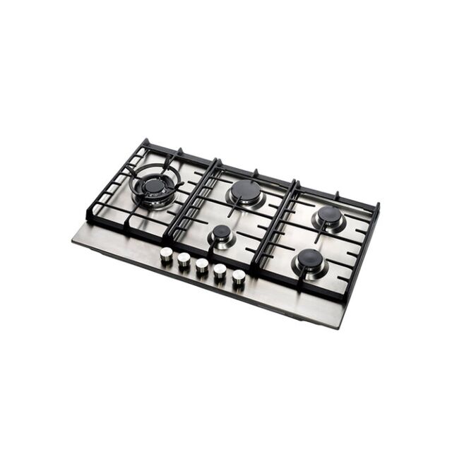 Teknix SCGH91X 90Cm Gas Hob In Stainless Steel