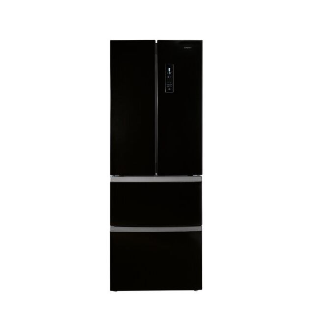 Teknix TFD70180B 70Cm French Door Fridge Freezer - Black