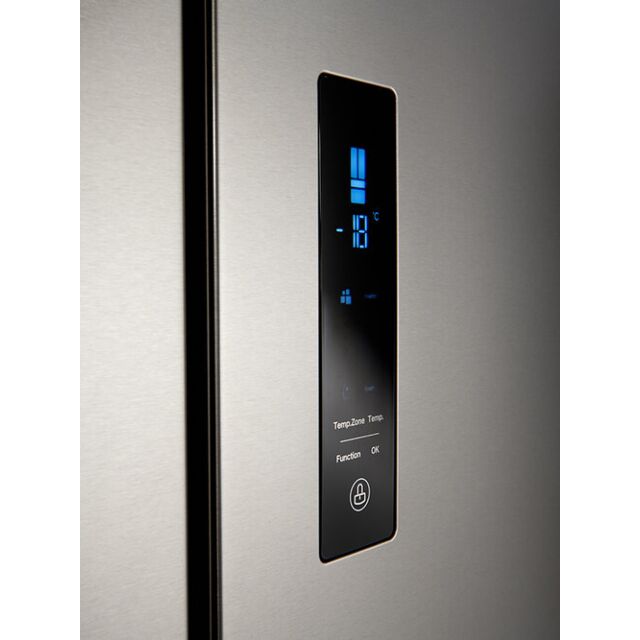 Teknix TFD70180S 70Cm French Door Fridge Freezer - Silver