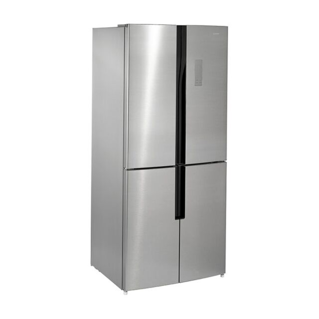 Teknix TMD4801802S American 4 Door Side By Side Fridge Freezer - Silver