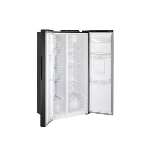 Teknix TSBSW911772B 90Cm American Style Fridge Freezer - Black