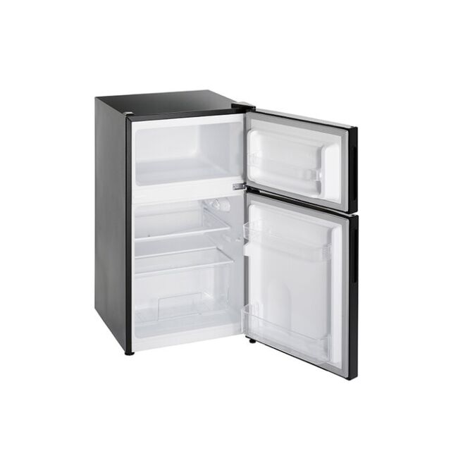 Teknix UCFF48B Under Counter Fridge Freezer - Black