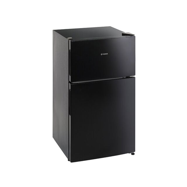 Teknix UCFF48B Under Counter Fridge Freezer - Black