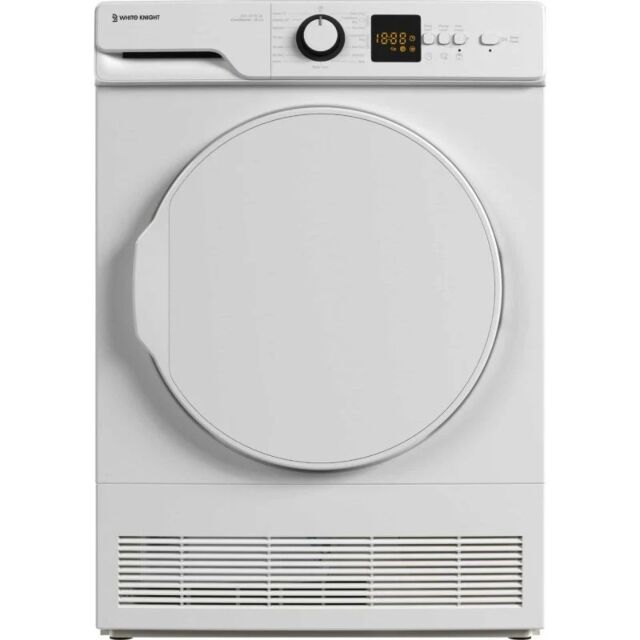 White Knight AT9CW 9Kg Condenser Dryer In White