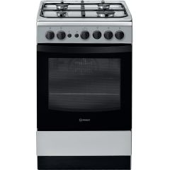 Indesit IS5G1PMSS/UK Cooker - Silver