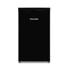 Montpellier MRF48BK Undercounter Fridge with 2* Icebox in Black