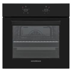 Nordmende SO106BL 65L Single Oven Black Glass