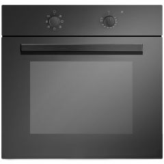 Teknix BITK602ESB Built In Single Fan Oven Slim Depth Black