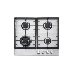 Teknix SCGH61X Gas Hob 60Cm Stainless Steel